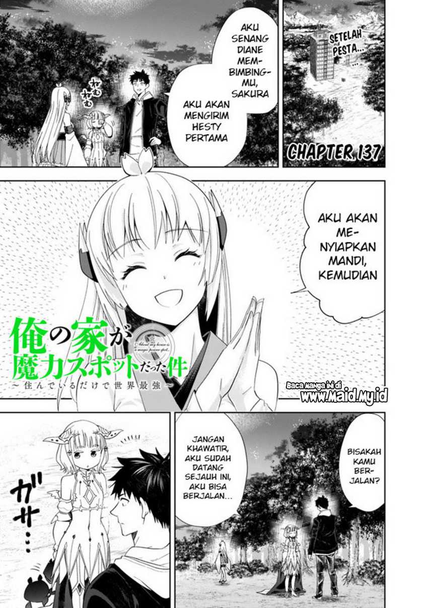 Ore no Ie ga Maryoku Spot datta Ken: Sundeiru dake de Sekai Saikyou Chapter 137