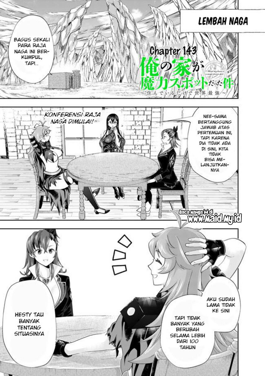 Ore no Ie ga Maryoku Spot datta Ken: Sundeiru dake de Sekai Saikyou Chapter 143