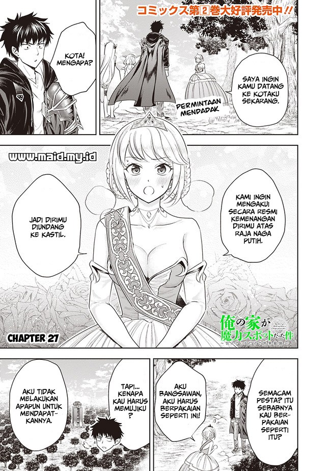 Ore no Ie ga Maryoku Spot datta Ken: Sundeiru dake de Sekai Saikyou Chapter 27