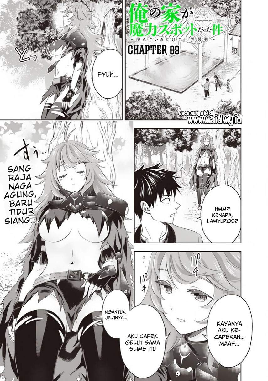 Ore no Ie ga Maryoku Spot datta Ken: Sundeiru dake de Sekai Saikyou Chapter 89