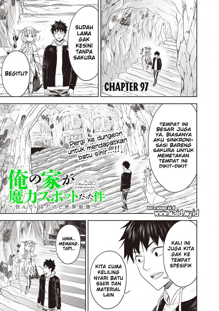 Ore no Ie ga Maryoku Spot datta Ken: Sundeiru dake de Sekai Saikyou Chapter 97