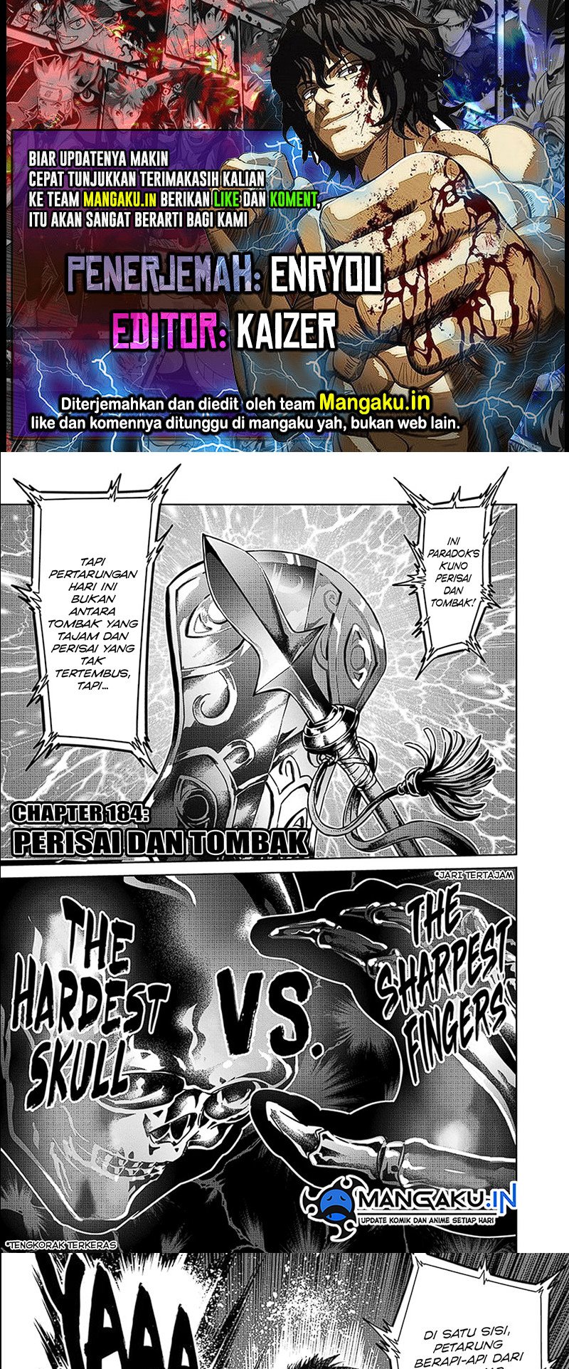 Kengan Omega Chapter 184