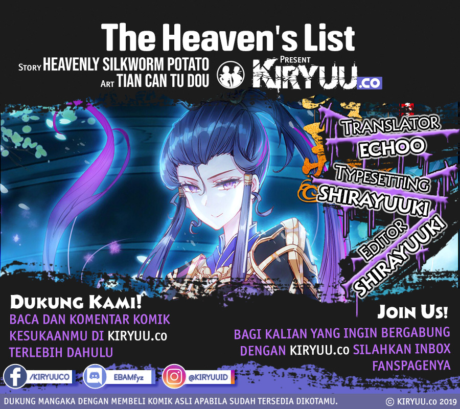The Heaven’s List Chapter 32.5