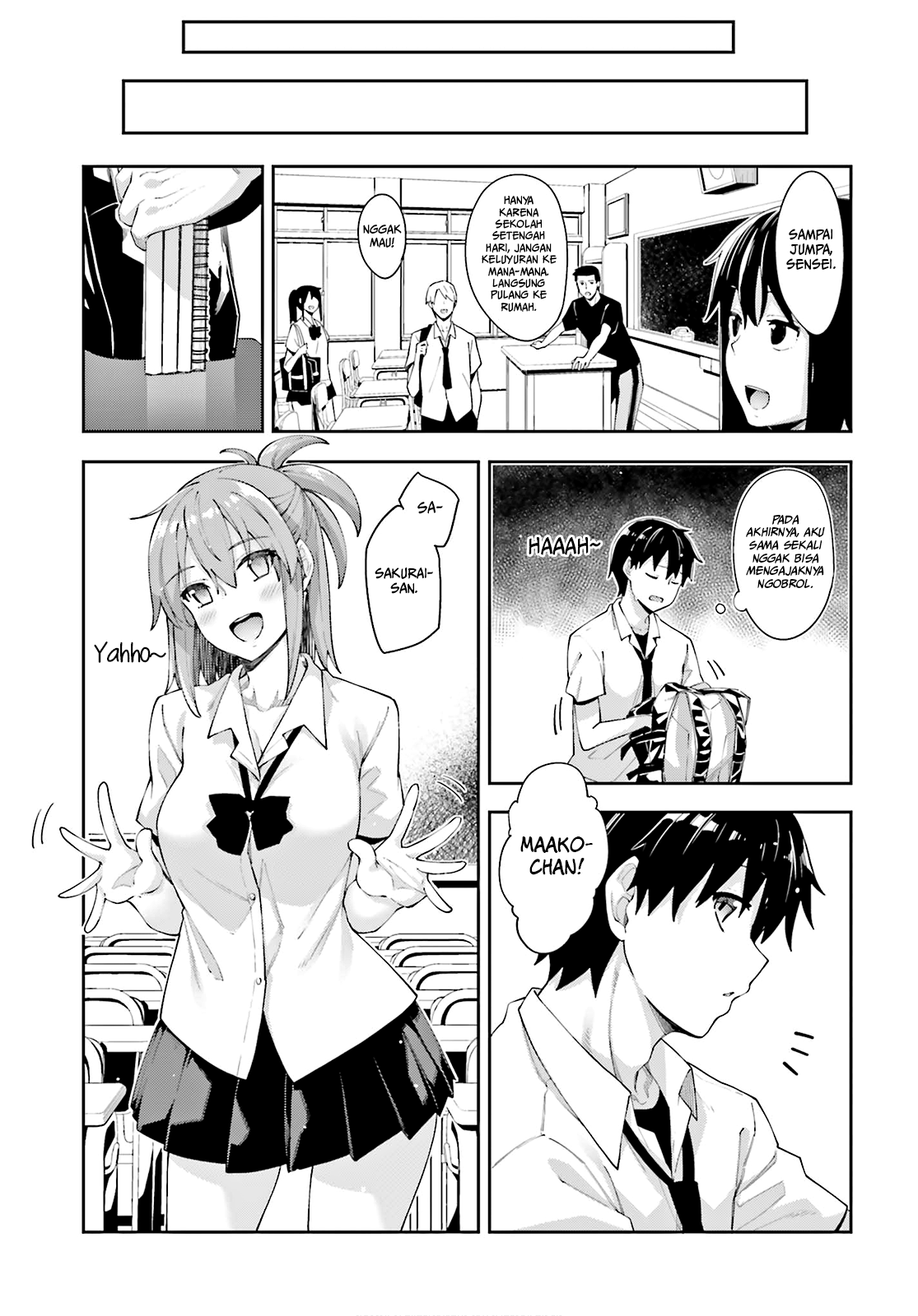 Sakurai-san Wants to Be Noticed Chapter 8