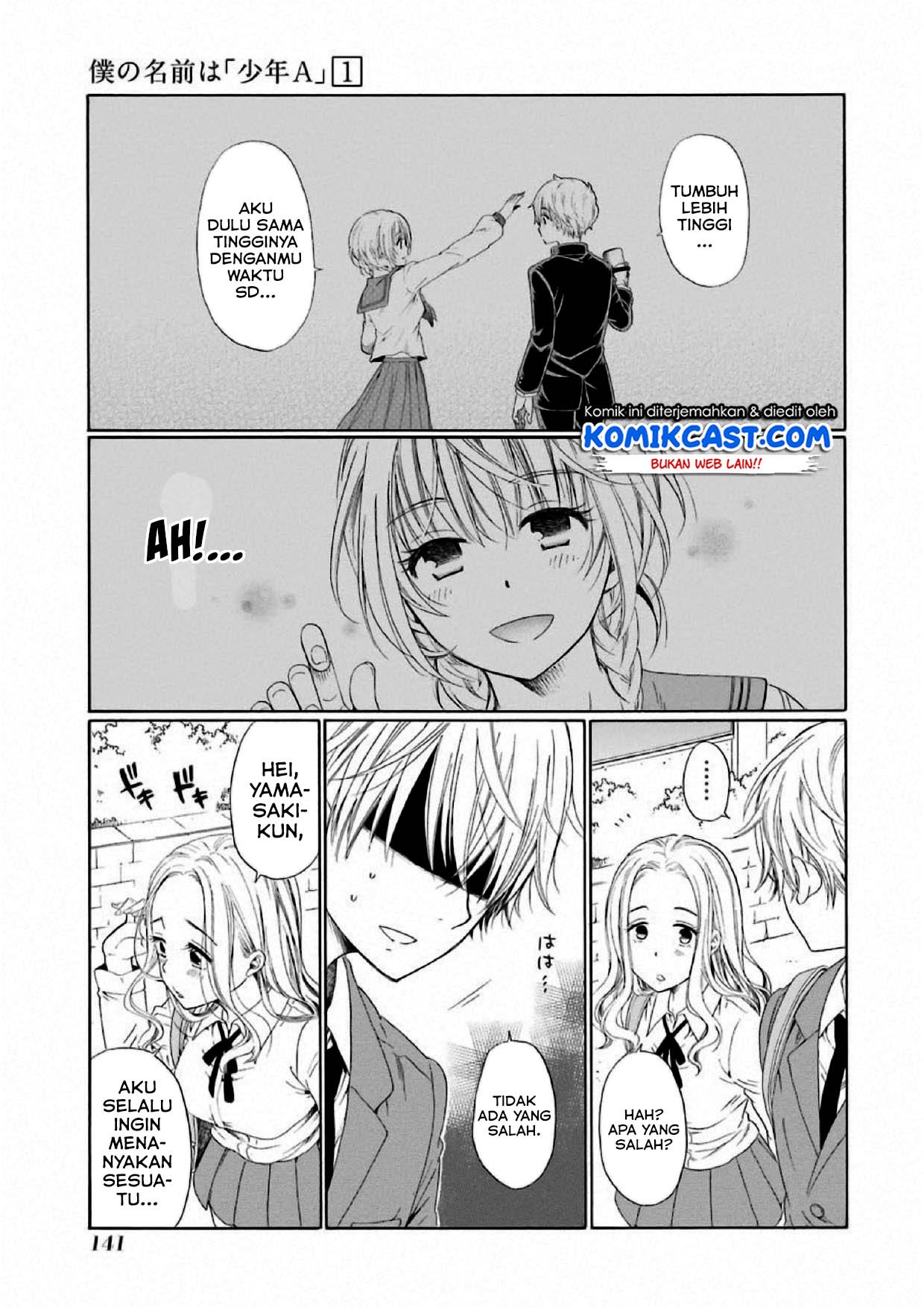 Boku no Namae wa “Shounen A” Chapter 4