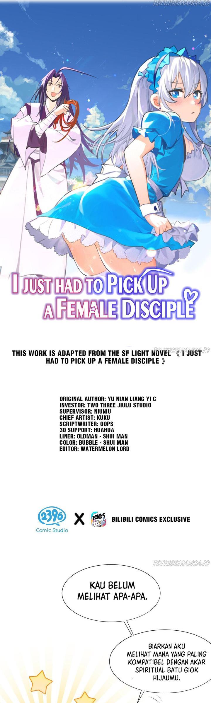 I Just Had To Pick Up A Female Disciple Chapter 13.2