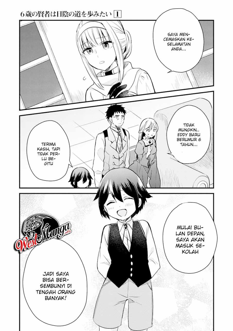 6-sai no Kenja wa Hikage no Michi wo Ayumitai Chapter 3