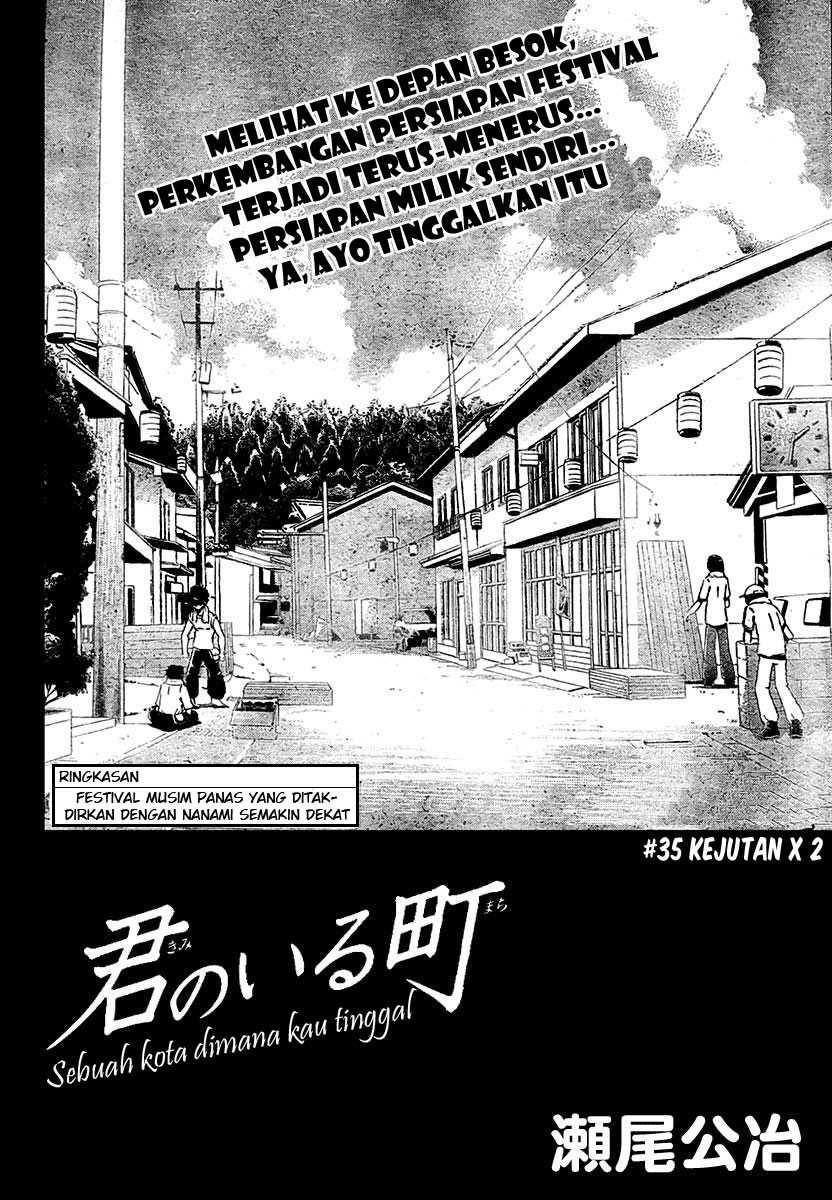 Kimi no Iru Machi Chapter 36