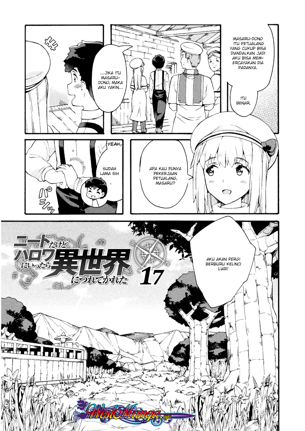 NEET dakedo Hello Work ni Ittara Isekai ni Tsuretekareta Chapter 17