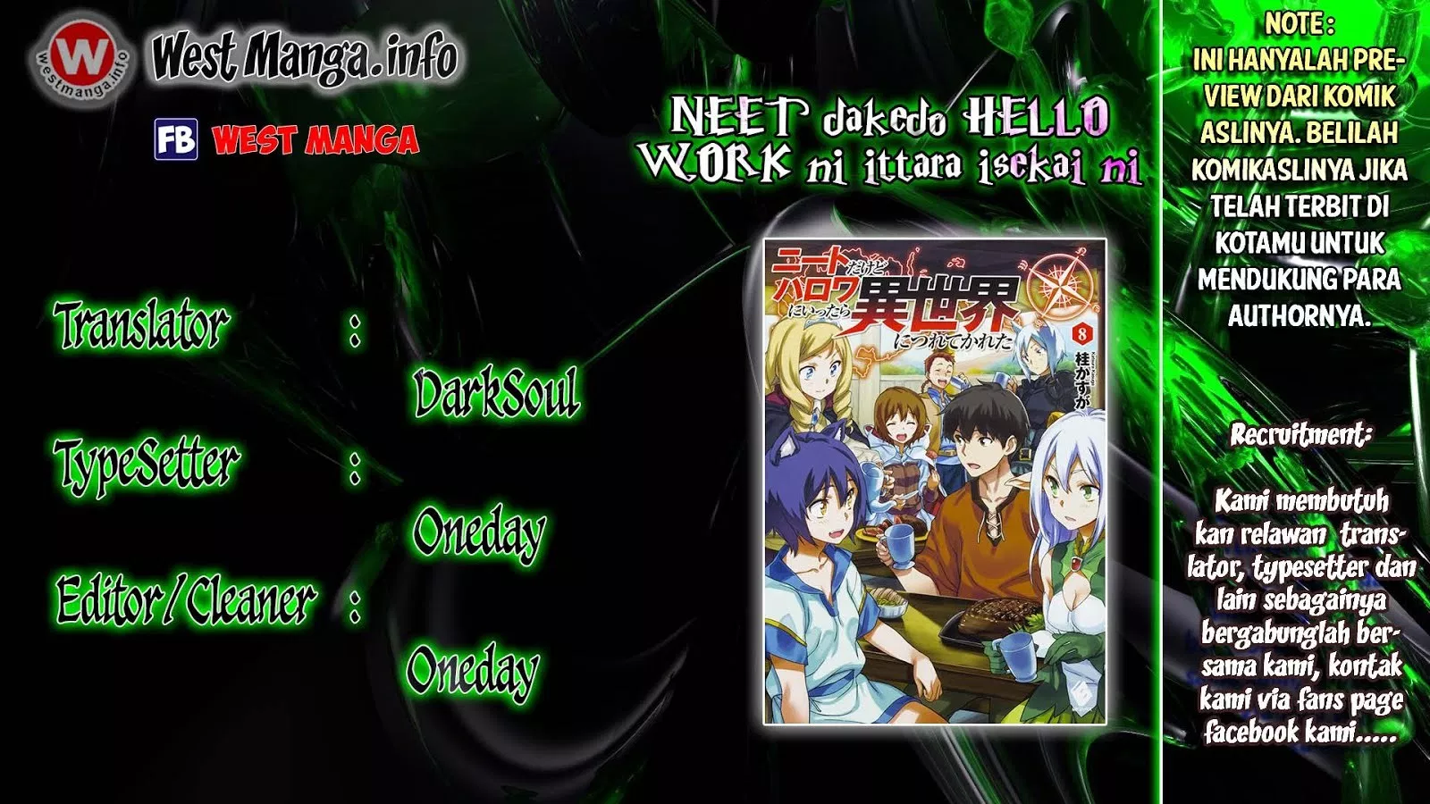 NEET dakedo Hello Work ni Ittara Isekai ni Tsuretekareta Chapter 2