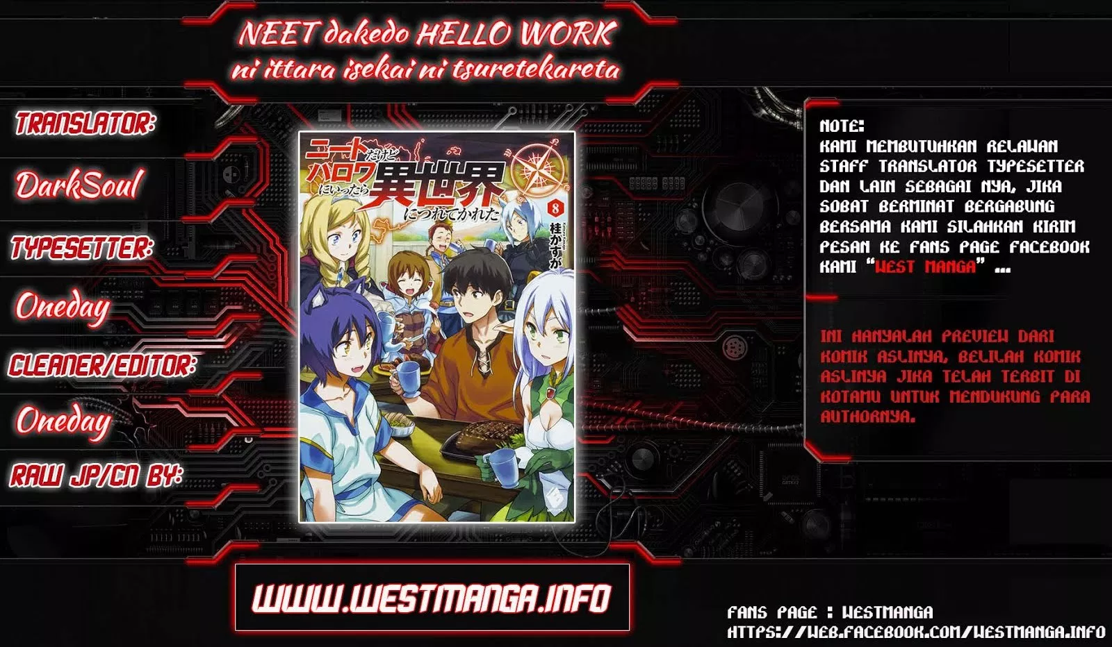 NEET dakedo Hello Work ni Ittara Isekai ni Tsuretekareta Chapter 7