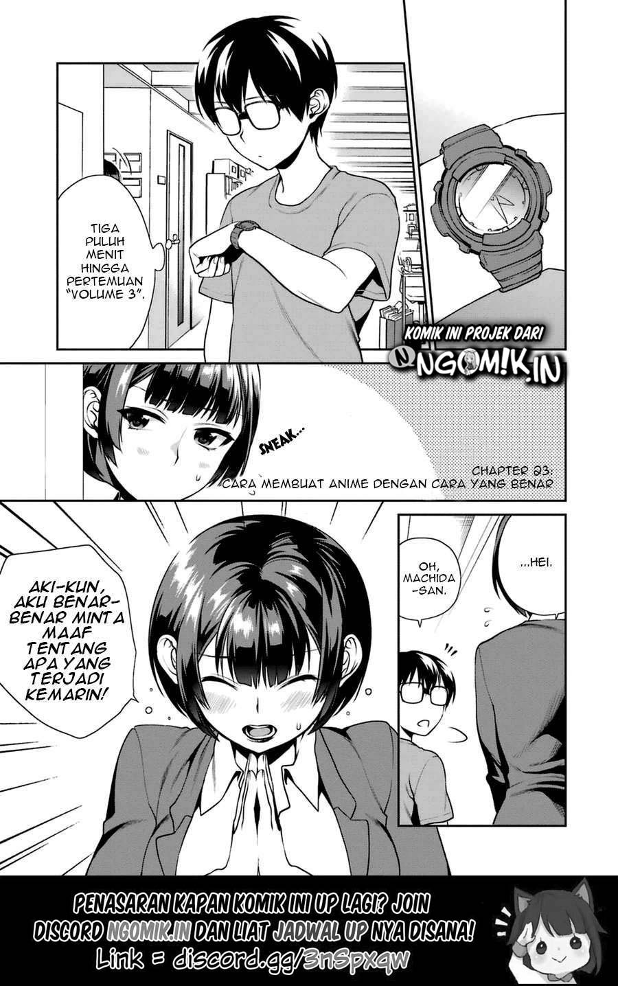 Saenai Kanojo no Sodatekata – Koisuru Metronome Chapter 23