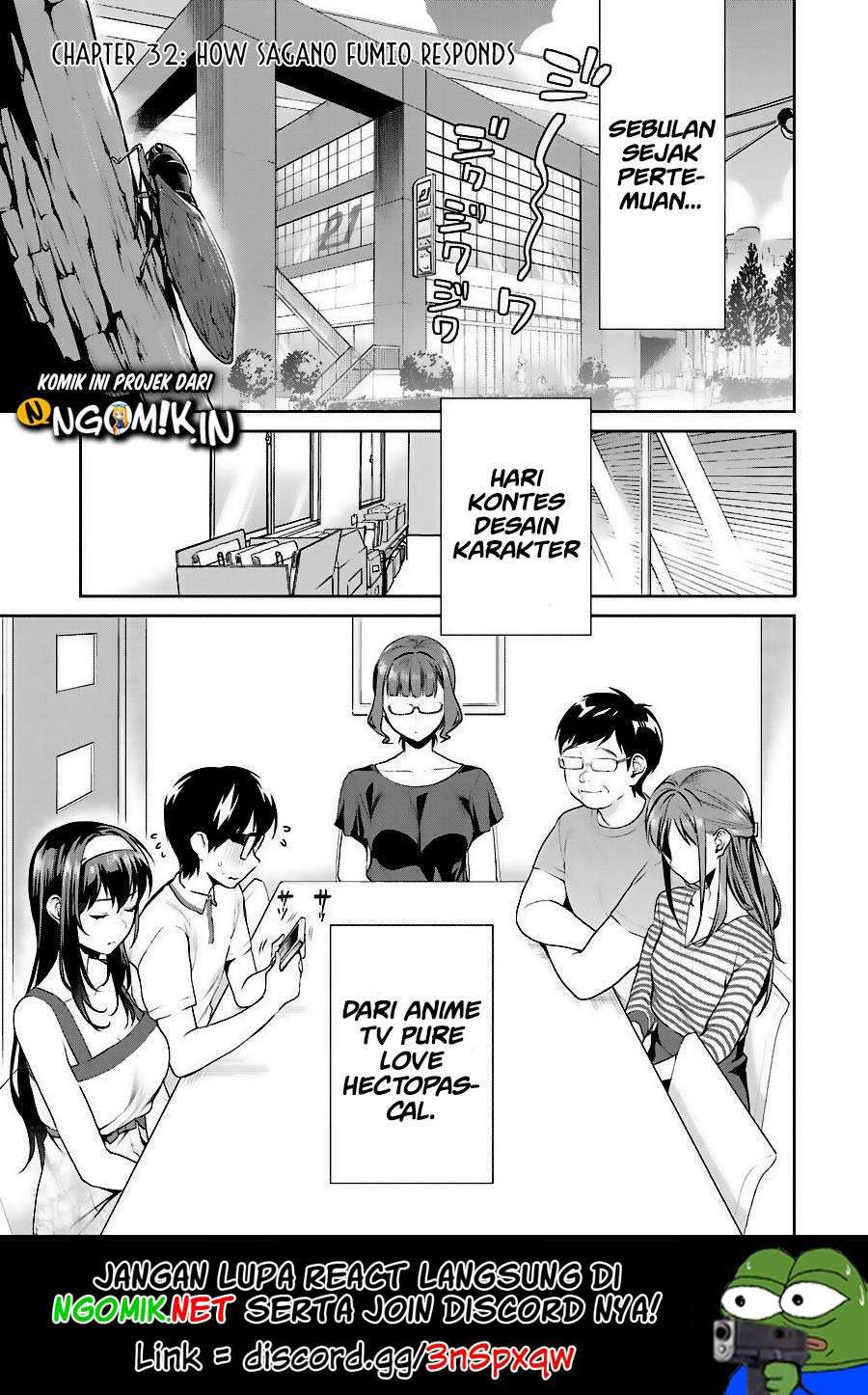 Saenai Kanojo no Sodatekata – Koisuru Metronome Chapter 32