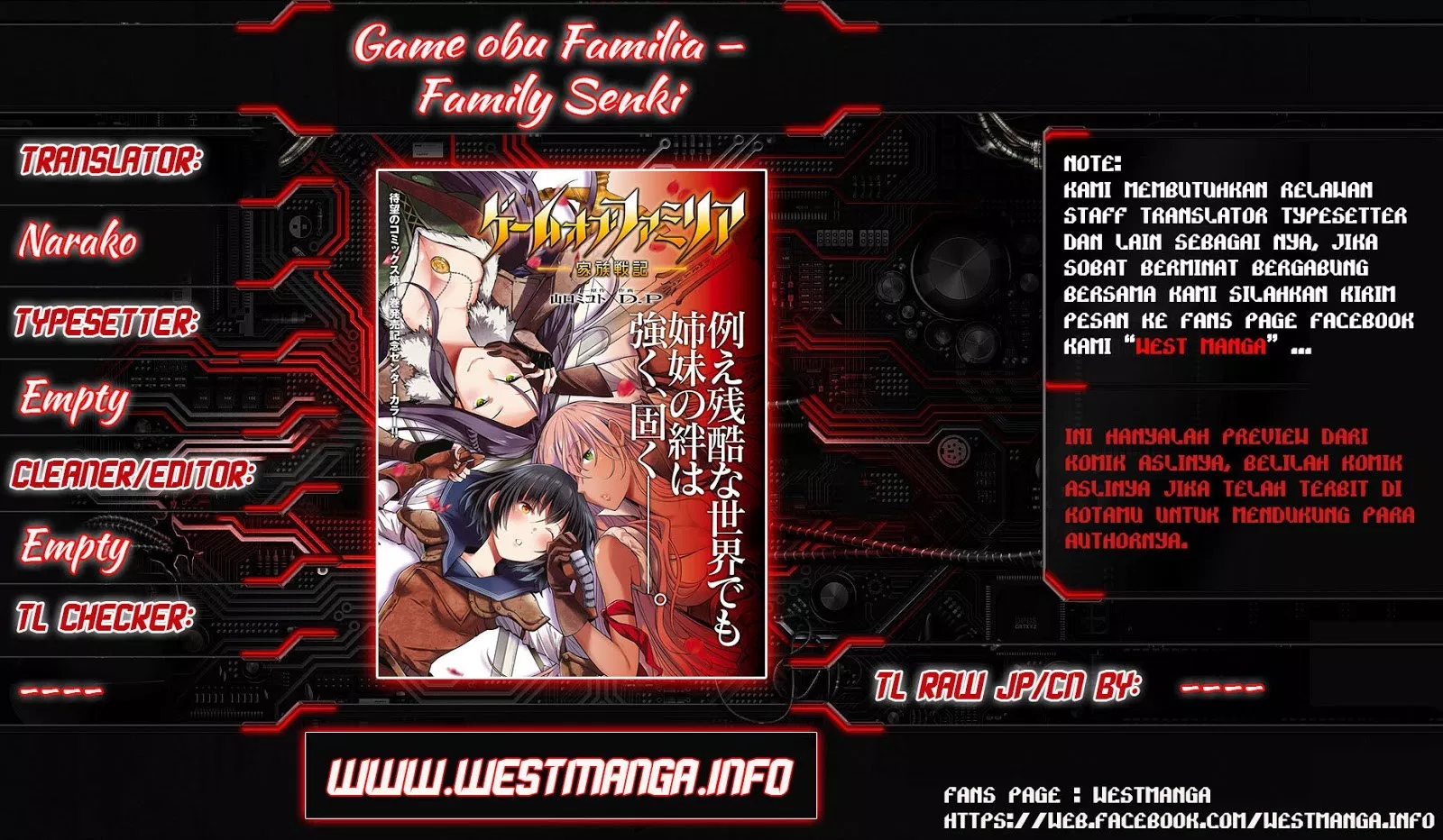 Game obu Familia – Family Senki Chapter 8