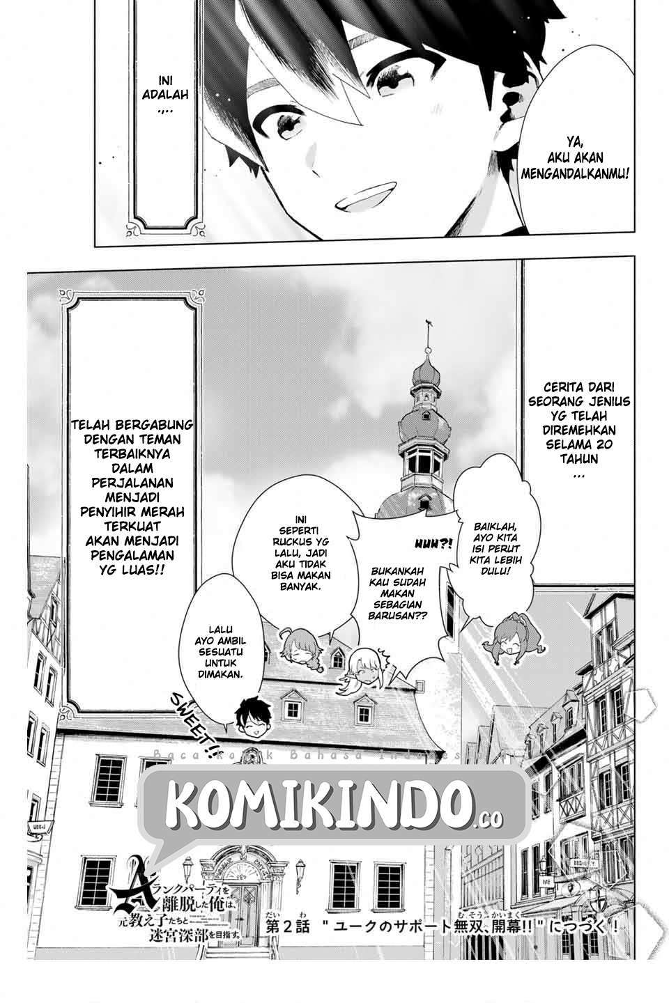 A Rank Party wo Ridatsu Shita Ore wa, Moto Oshiego Tachi to Meikyuu Shinbu wo Mezasu Chapter 1