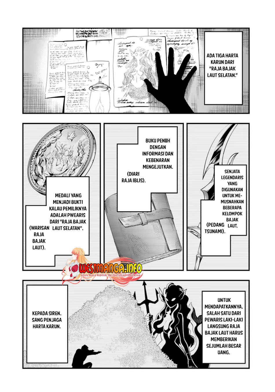 Kouryakuhon o Kushi Suru Saikyou no Mahoutsukai ~”meirei sa sero” to wa Iwa Senai Oreryuu Mao Tobatsu Saizen Ruuto ~ Chapter 36.1