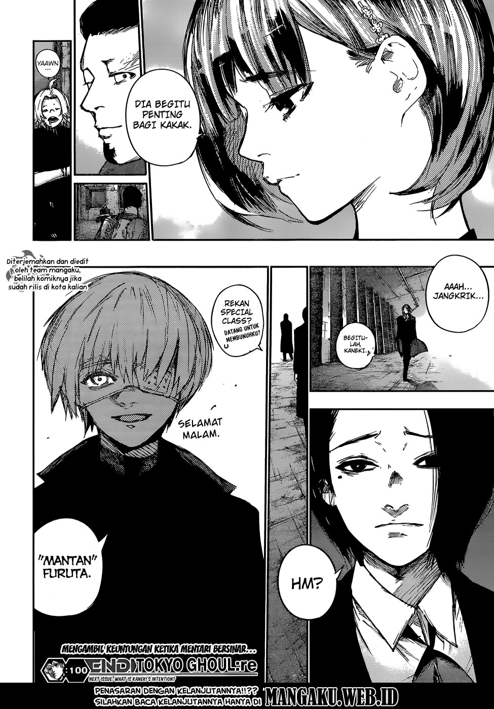 Tokyo Ghoul:re Chapter 100