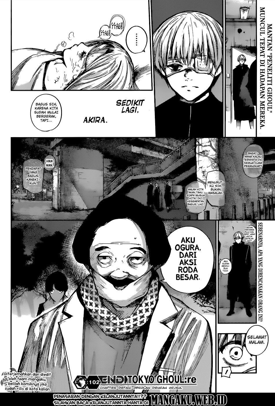 Tokyo Ghoul:re Chapter 102