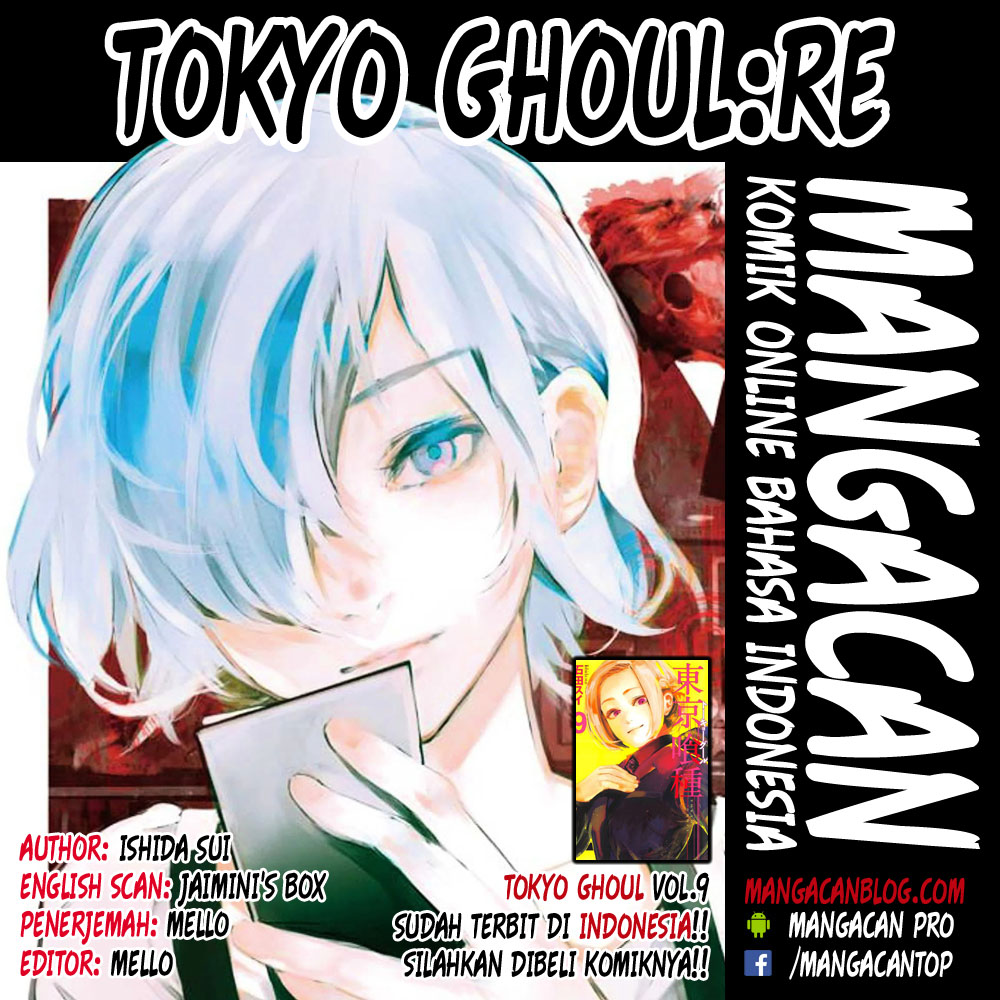 Tokyo Ghoul:re Chapter 162