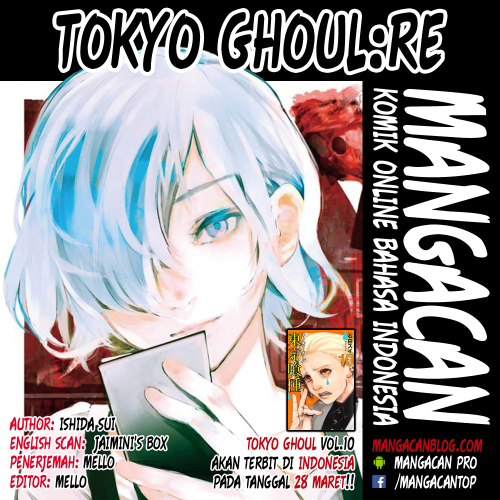 Tokyo Ghoul:re Chapter 167