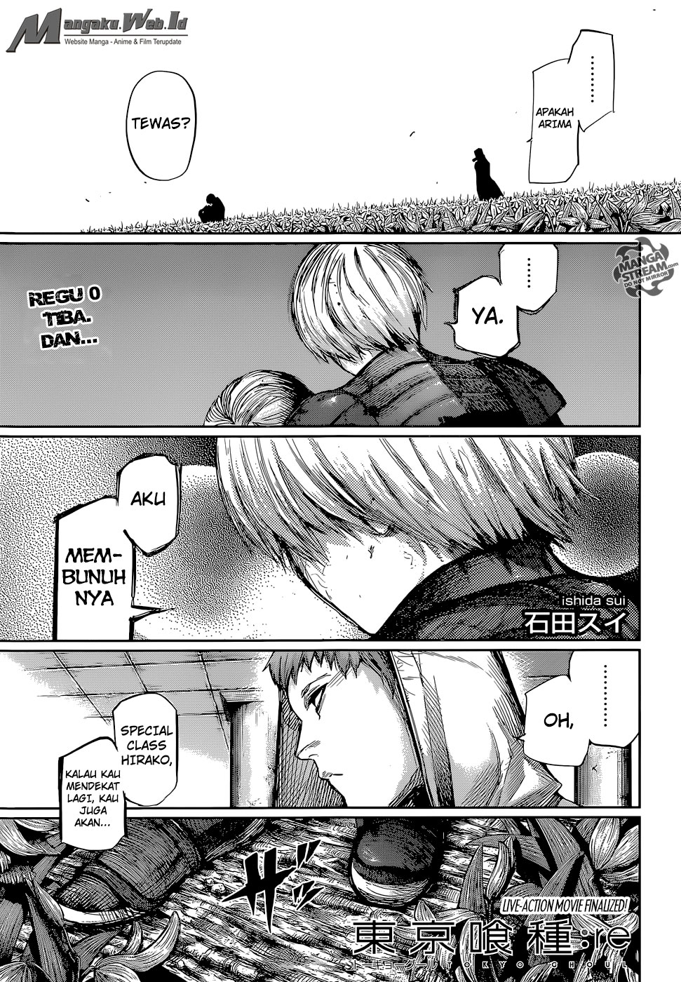 Tokyo Ghoul:re Chapter 85