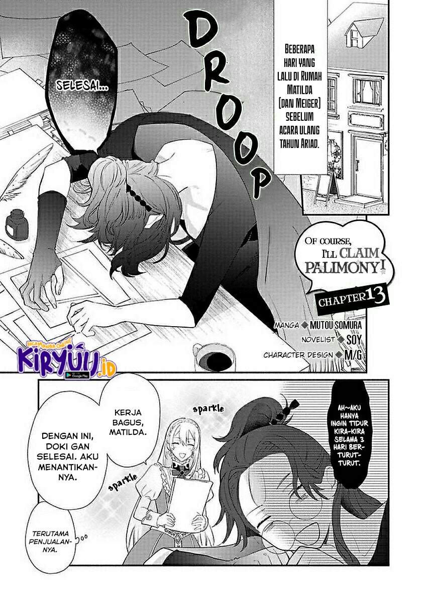 Mochiron, Isharyouseikyuu itashimasu! Chapter 13