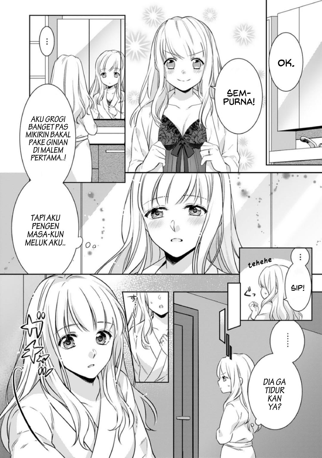 Kekkon Made Ecchi wa Kinshi!? Nengan no Shoya wo Mukaeta Futari no Ohanashi. Chapter 1