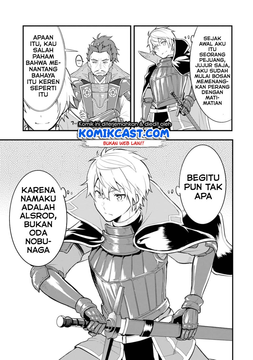 Oda nobunaga to iu nazo no shokugyou ga mahou kenshi yori chiitodattanode, oukoku o tsukuru koto ni shimashita Chapter 24