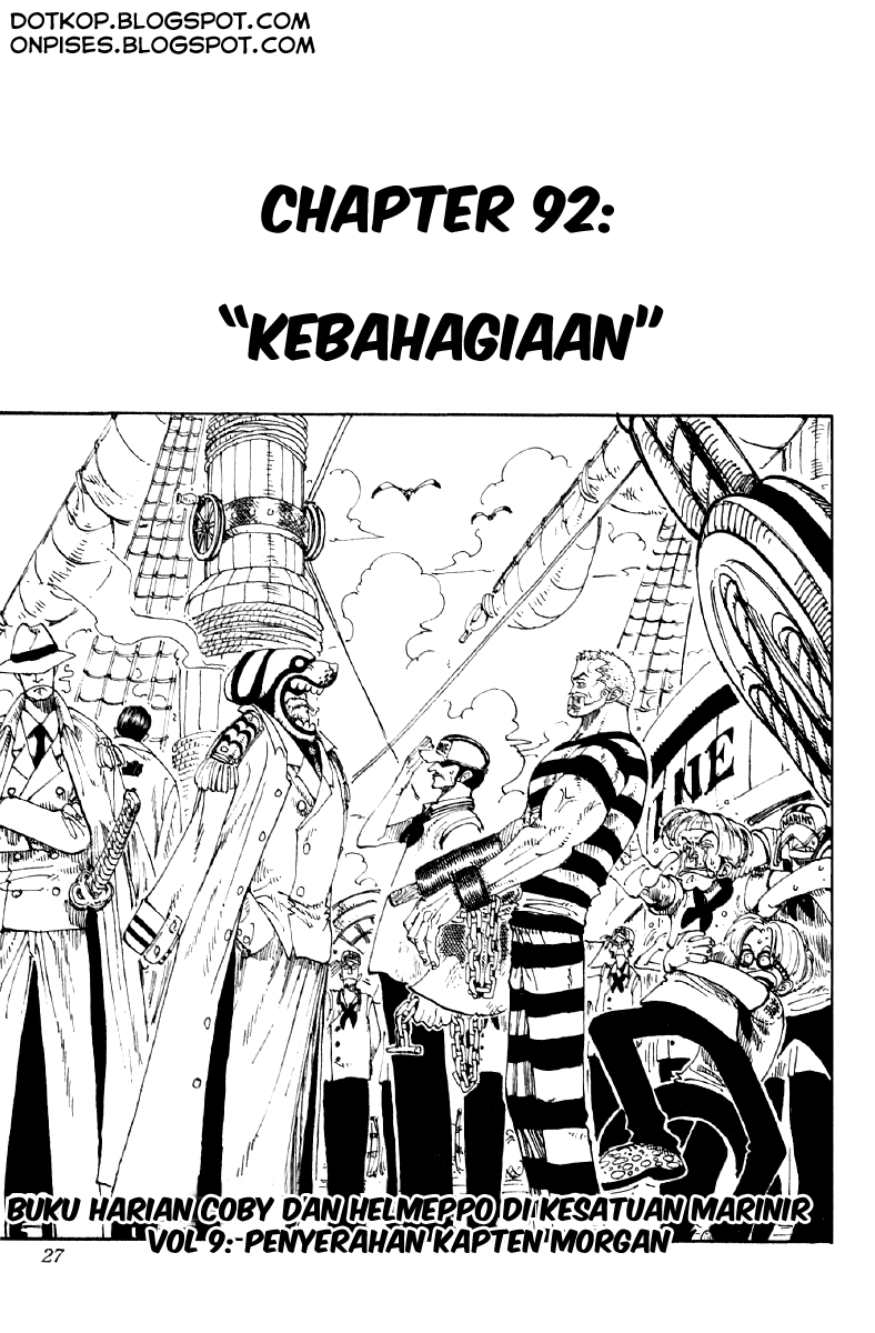 One Piece Chapter 092