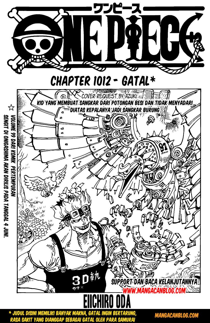 One Piece Chapter 1012