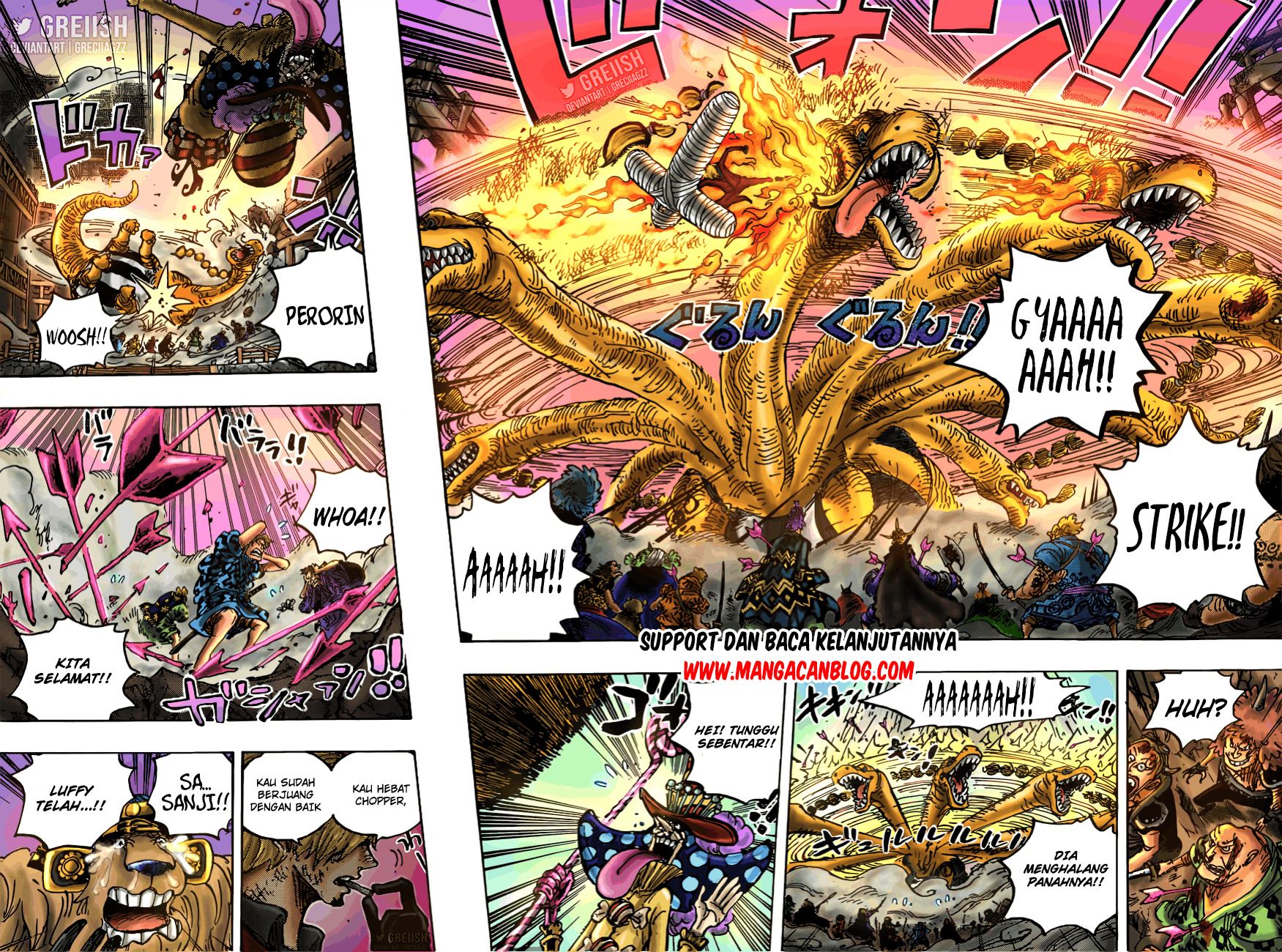 One Piece Chapter 1015