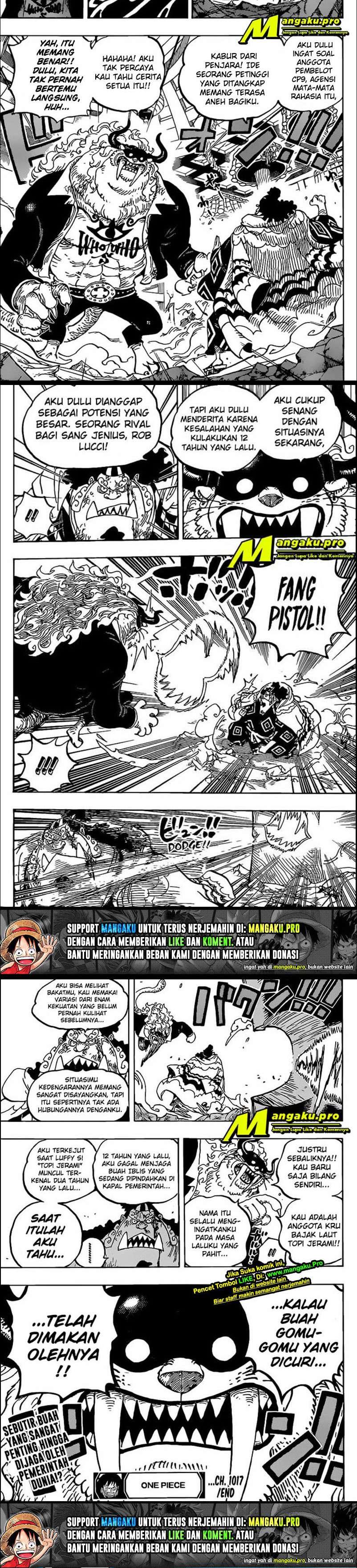 One Piece Chapter 1017