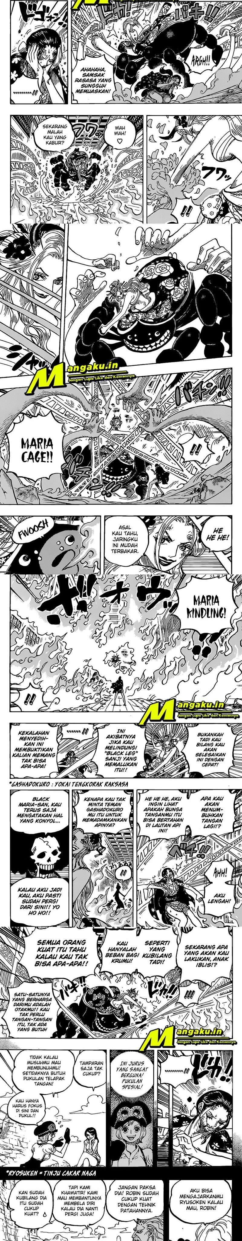 One Piece Chapter 1021