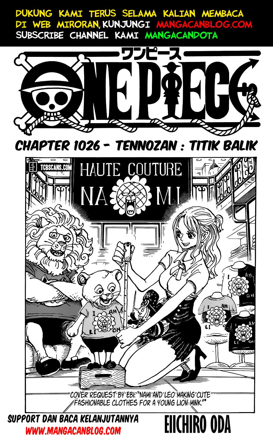 One Piece Chapter 1026