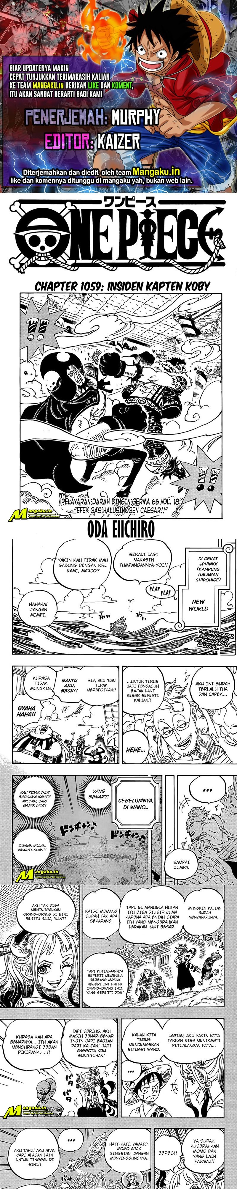 One Piece Chapter 1059.2