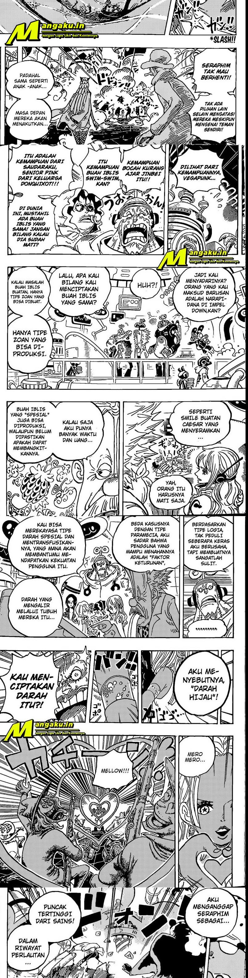 One Piece Chapter 1070
