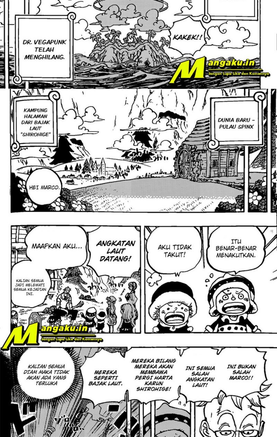 One Piece Chapter 1073