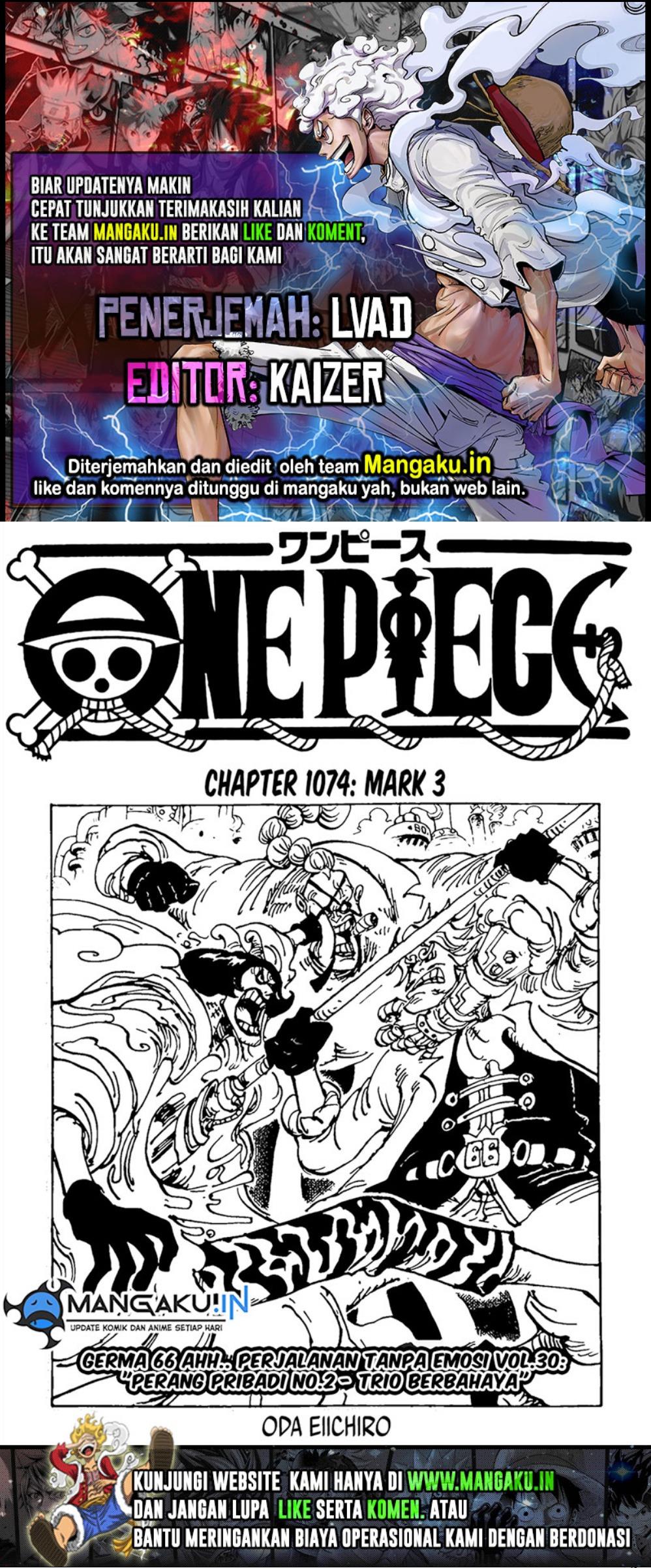 One Piece Chapter 1074