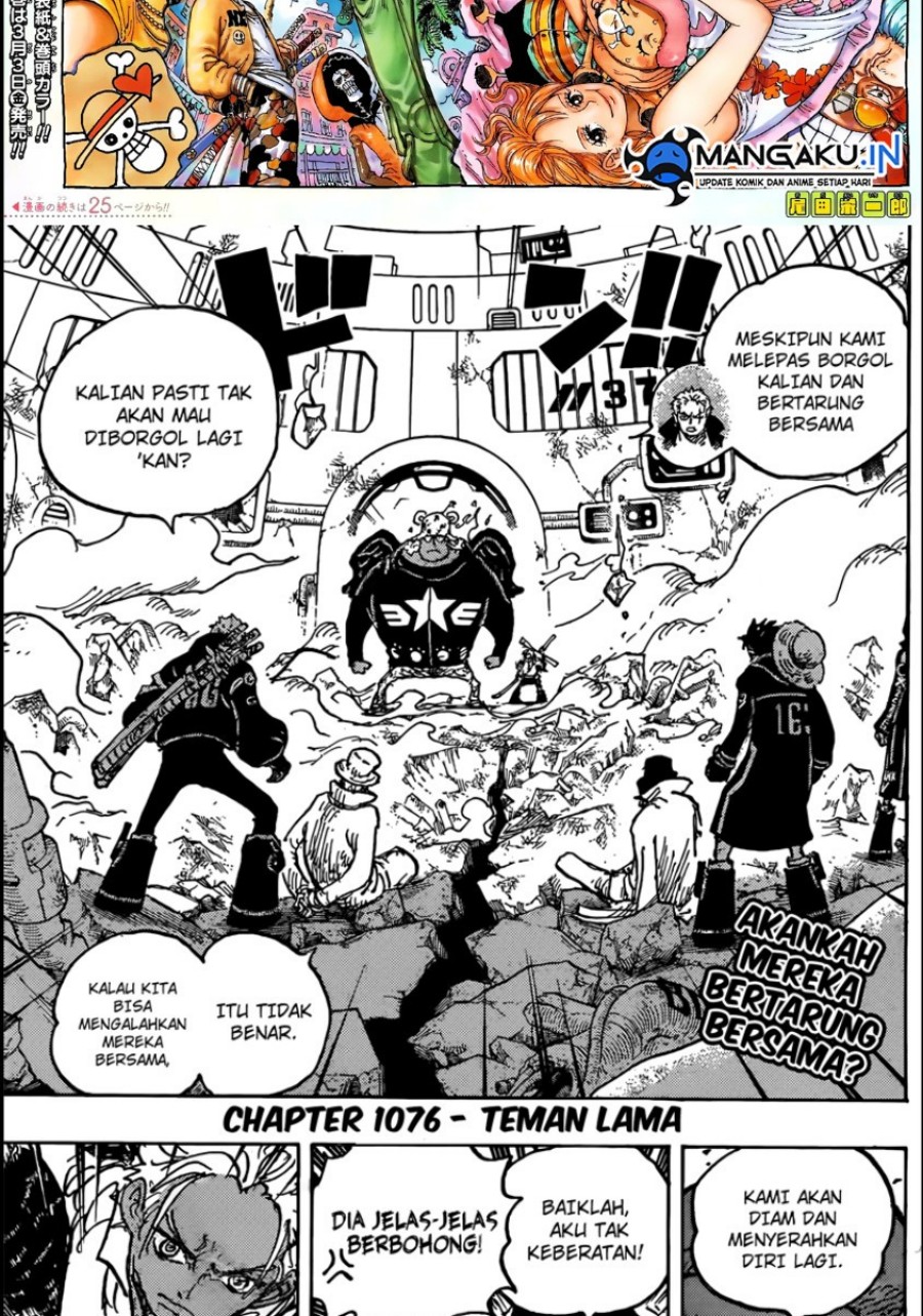 One Piece Chapter 1076