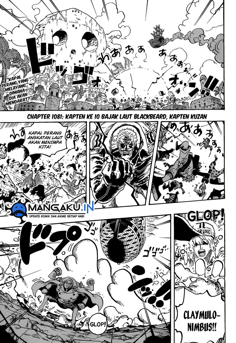 One Piece Chapter 1081