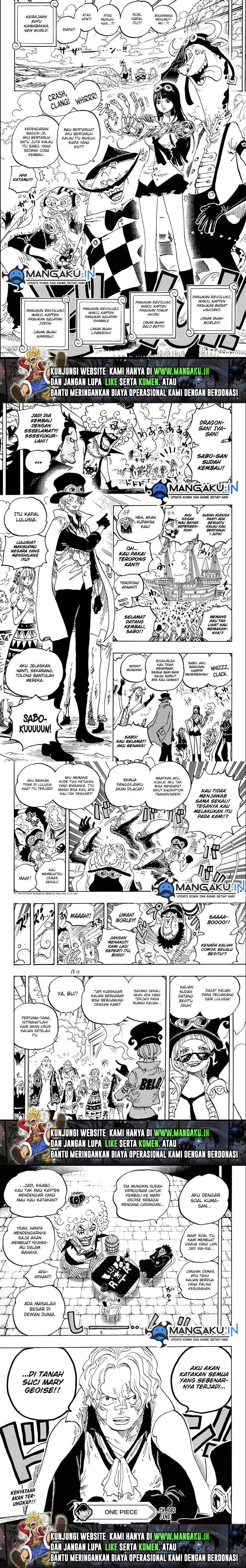 One Piece Chapter 1082