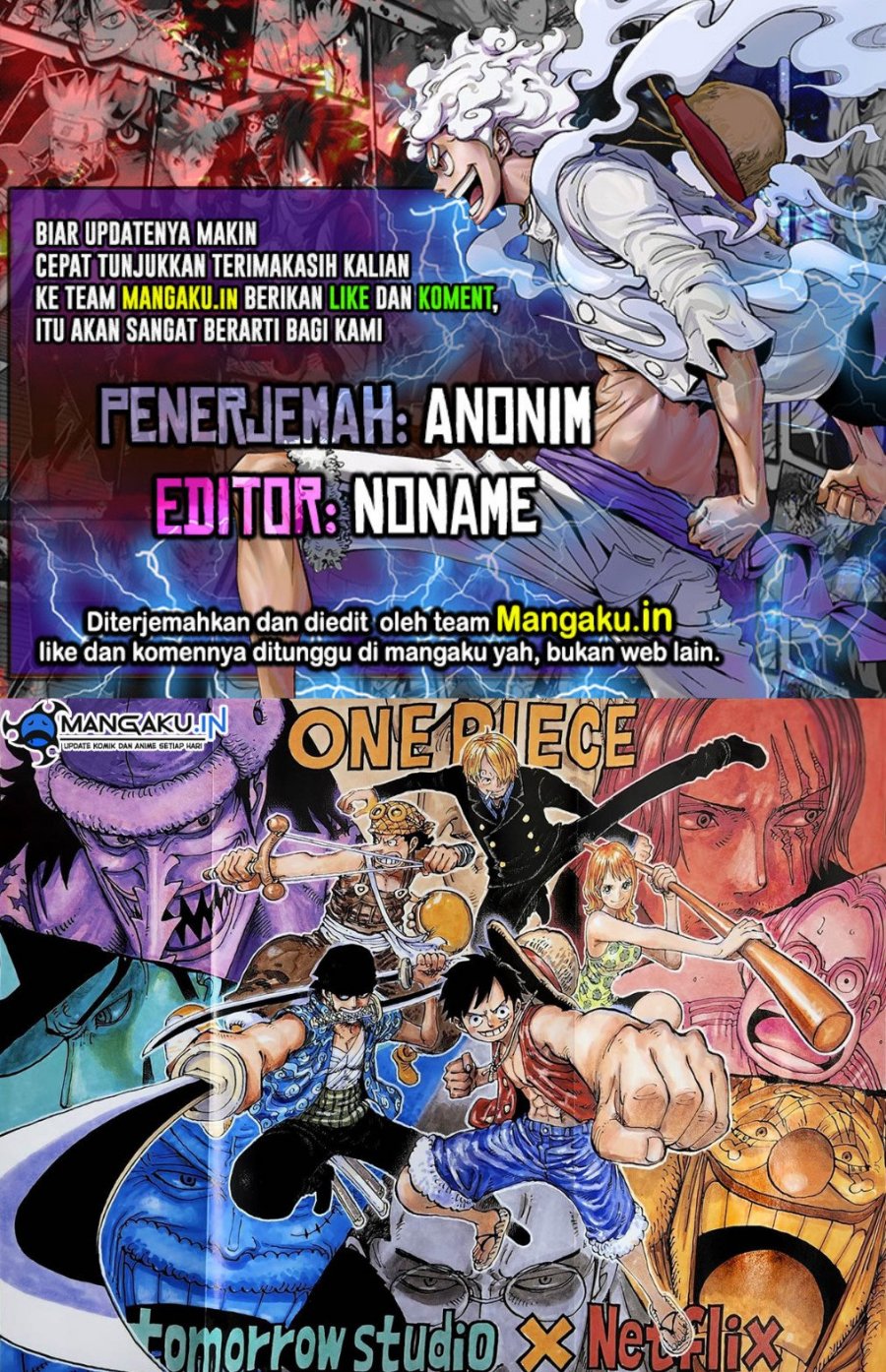 One Piece Chapter 1088