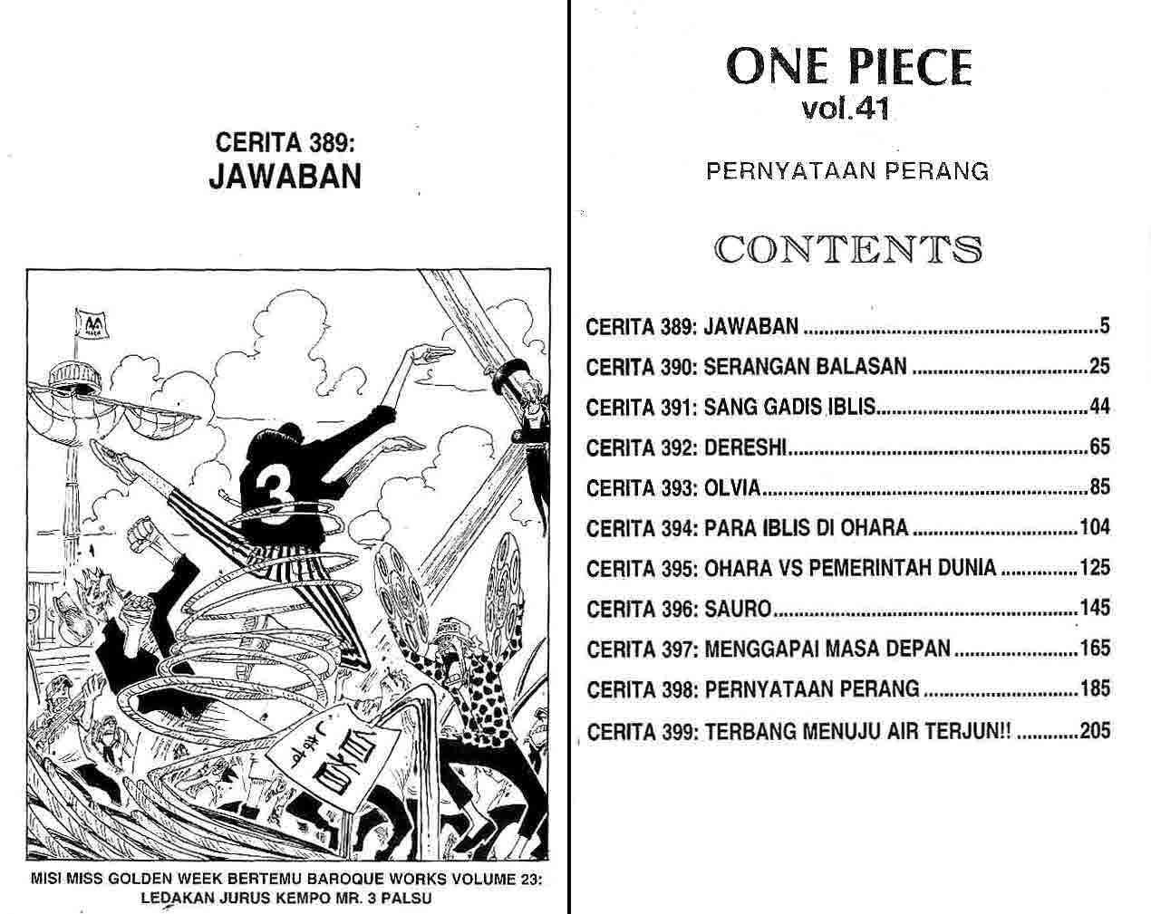 One Piece Chapter 389