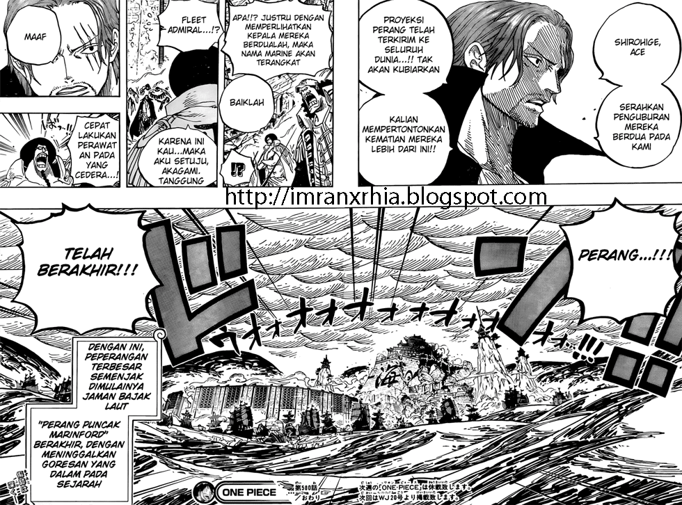 One Piece Chapter 580