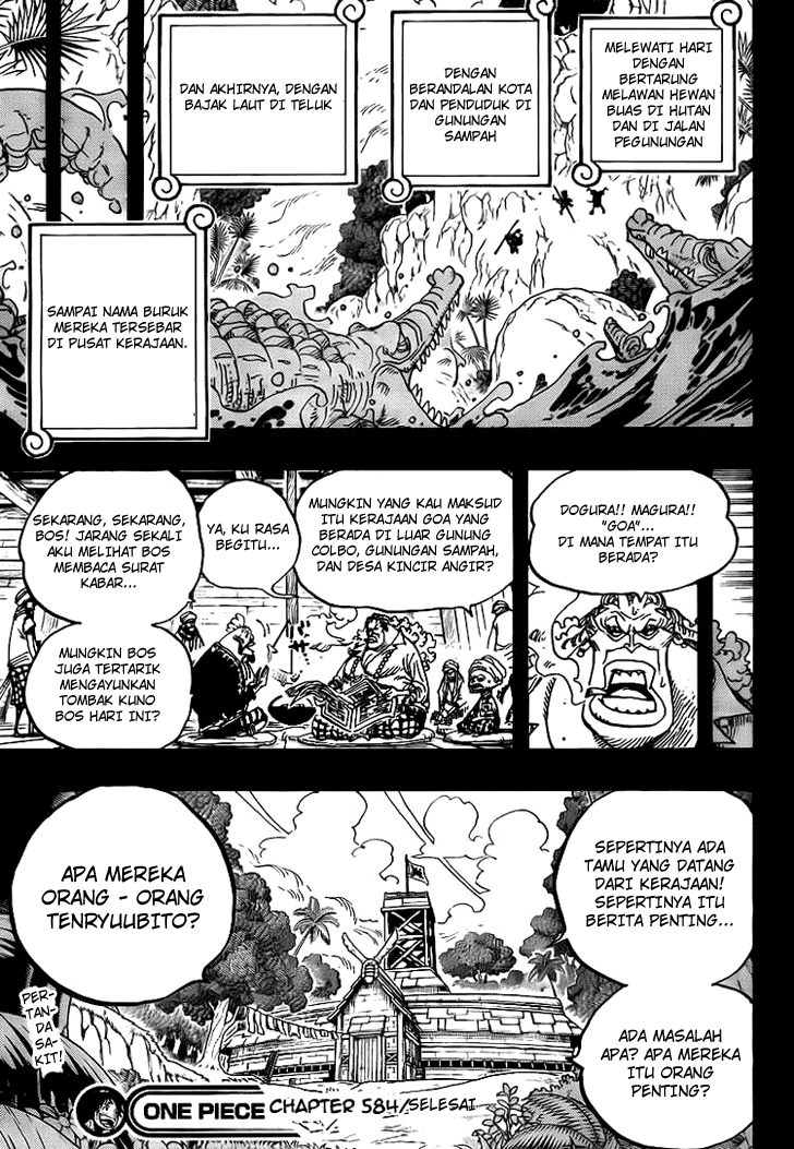 One Piece Chapter 584