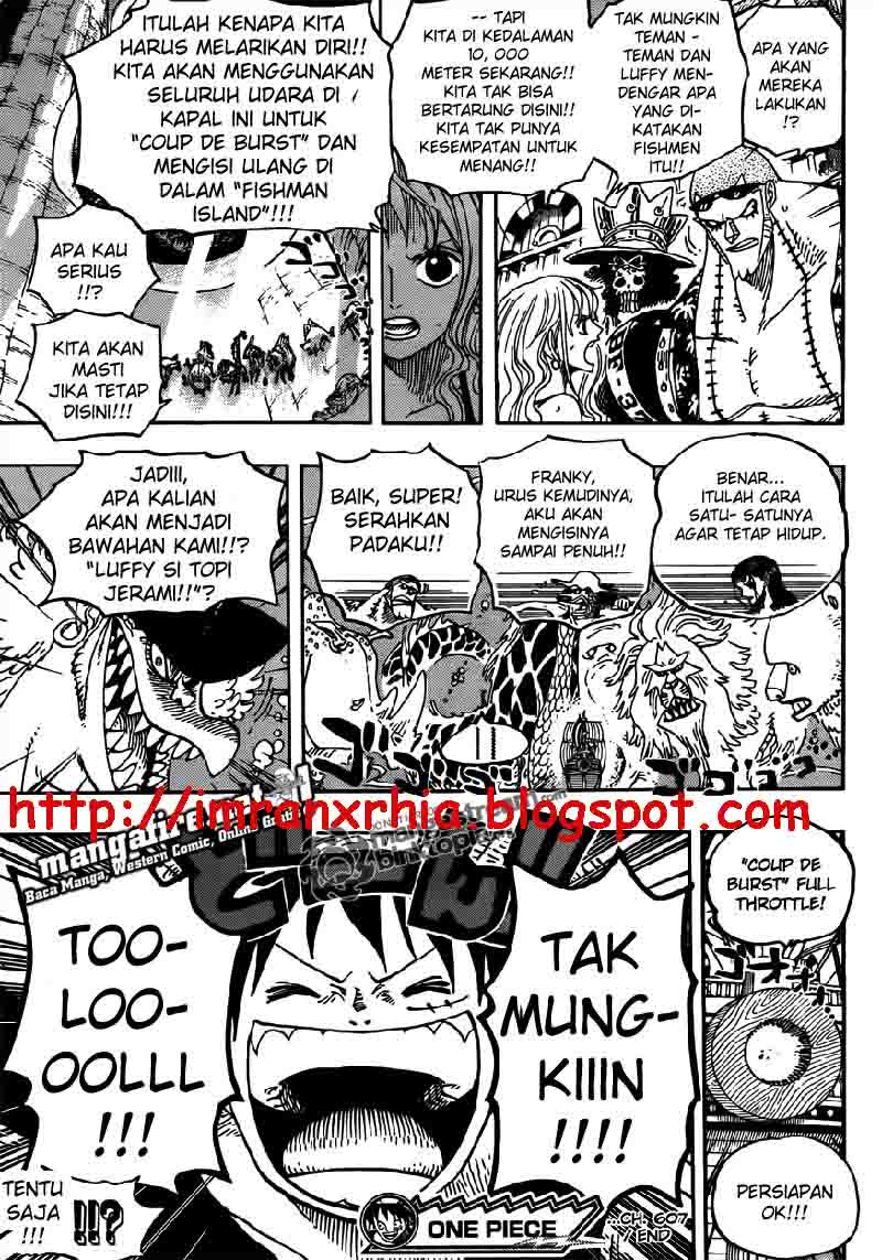 One Piece Chapter 607