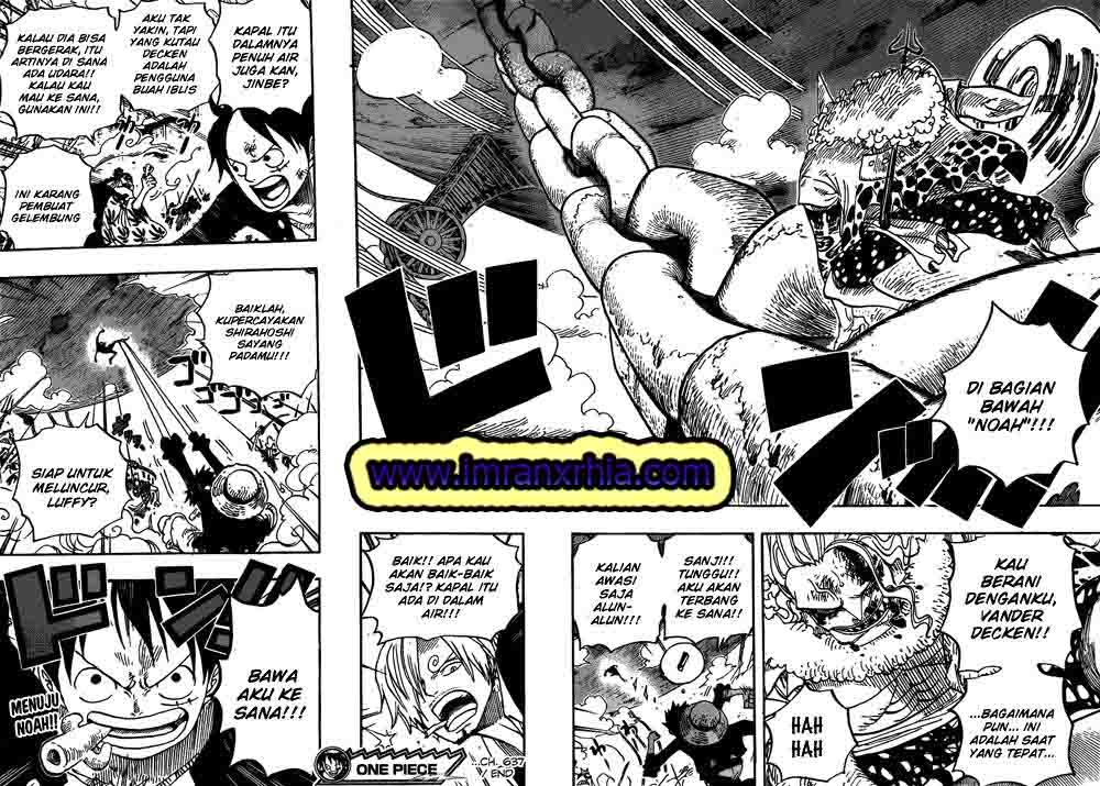 One Piece Chapter 637