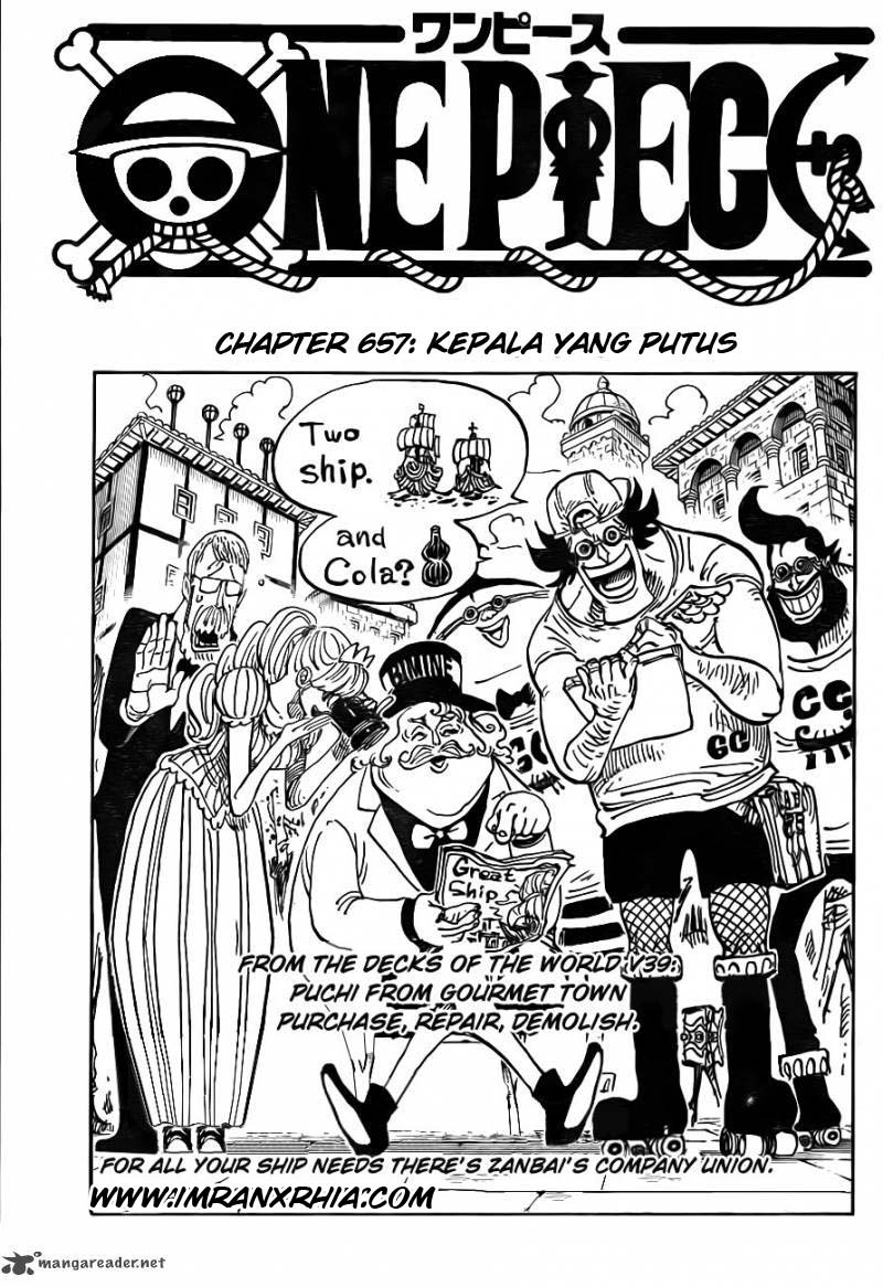 One Piece Chapter 657