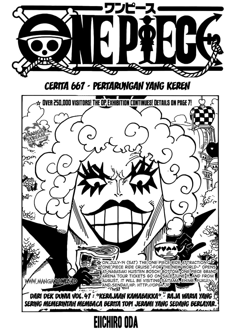 One Piece Chapter 667