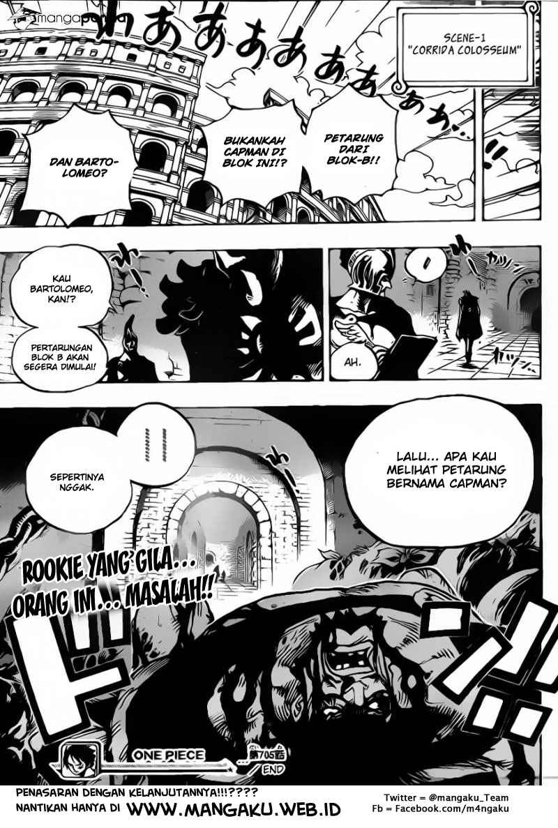 One Piece Chapter 705